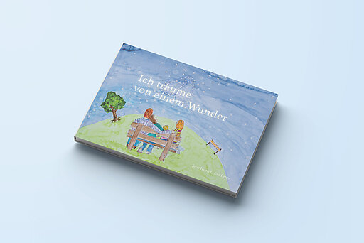 Mockup eines Kinderbuches